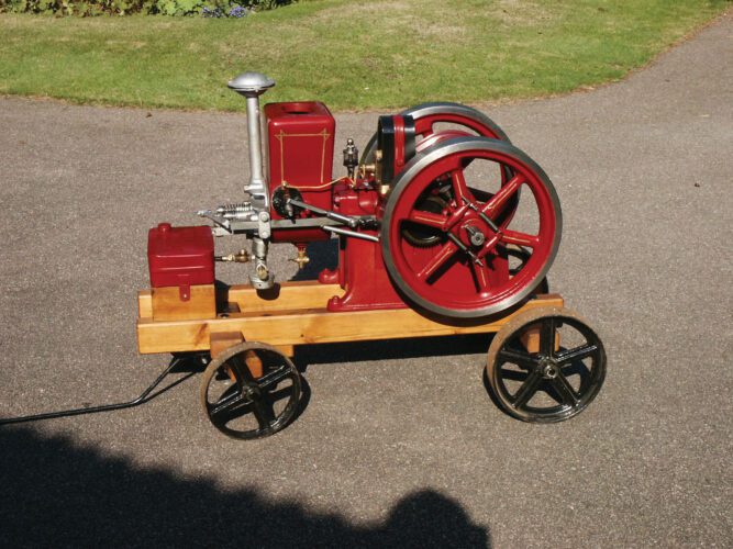 Restoring Antique Engine Paint